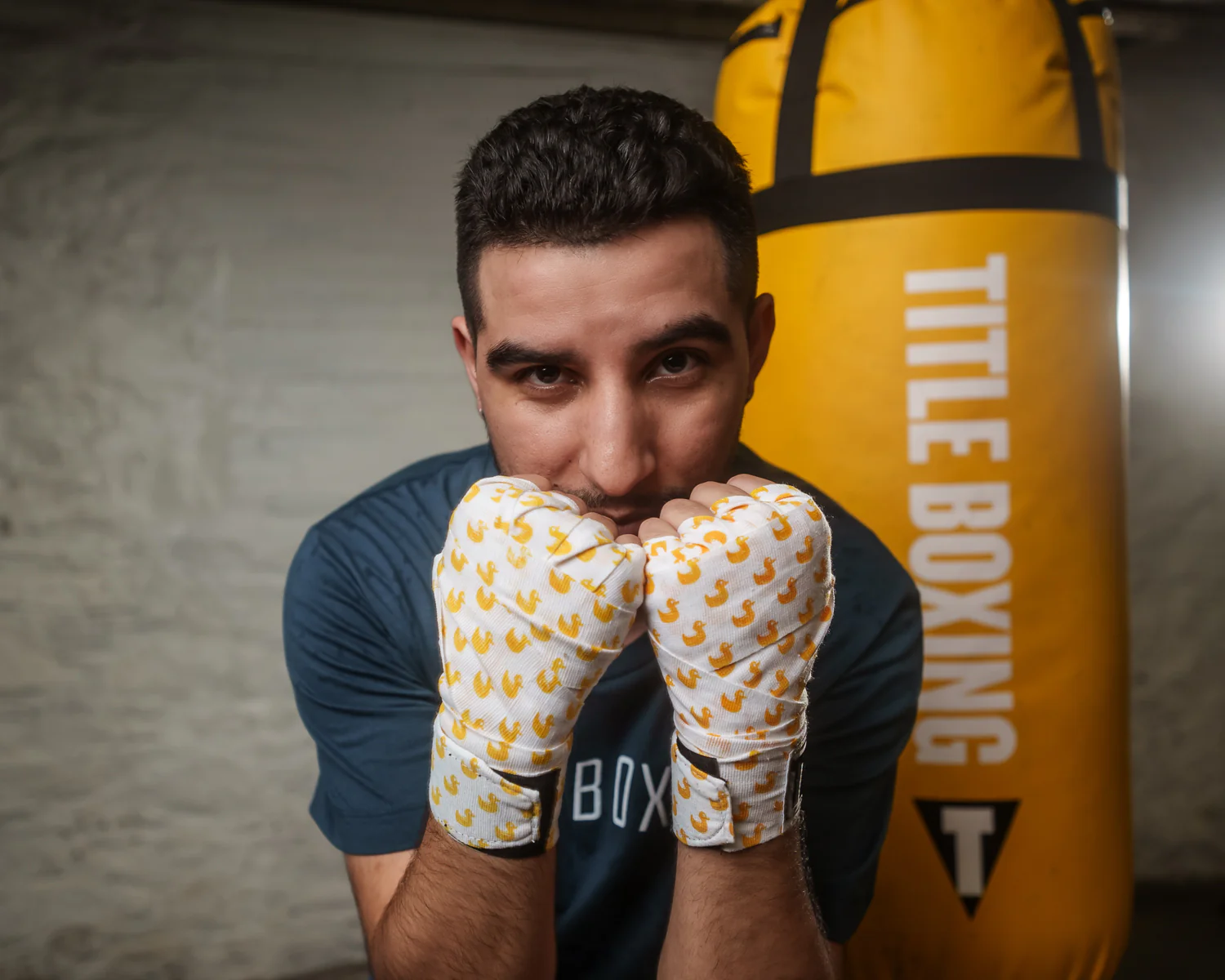 Бинты Title Boxing Print Hand Wraps 180 Rubber Duck купить
