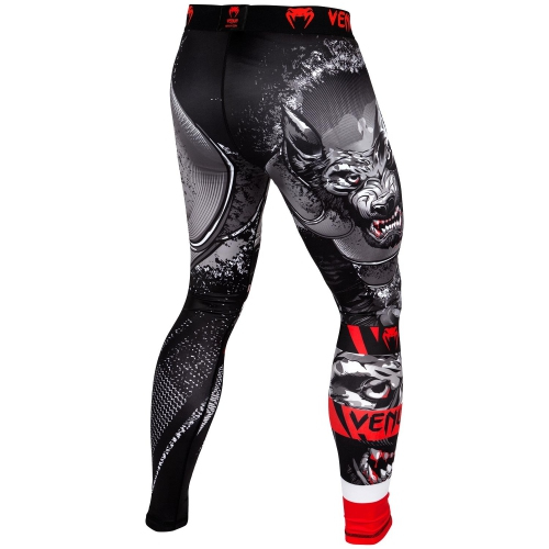 Компрессионные штаны Venum Werewolf Spats Black купити