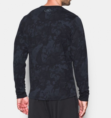 Термалка Under Armour Waffle Printed Crew Black купить