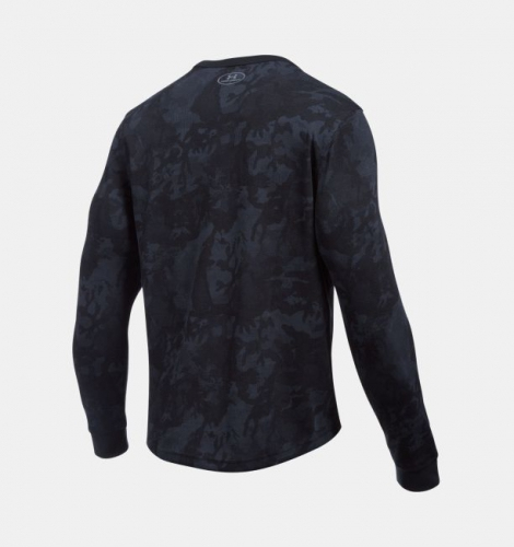 Термалка Under Armour Waffle Printed Crew Black оригинал