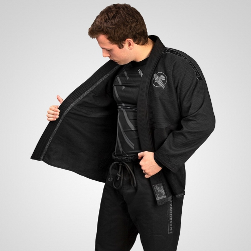 Kimono Hayabusa Lightweight Jiu Jitsu Gi Black photo