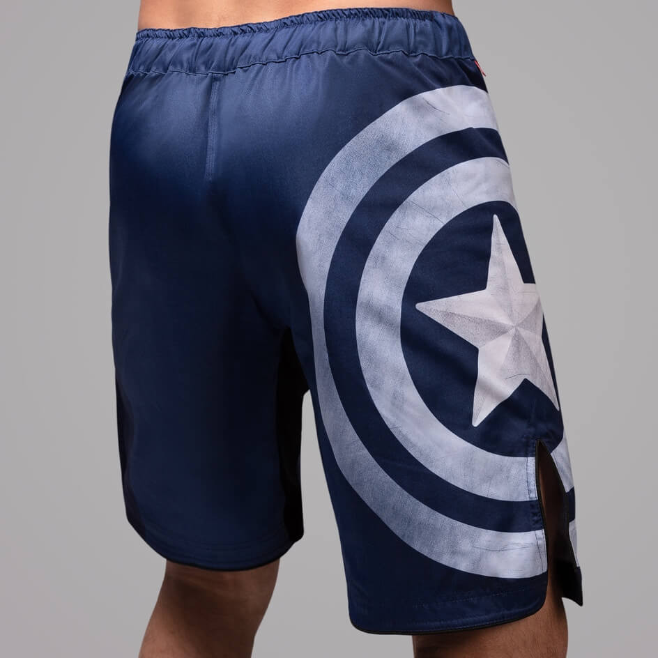 Hayabusa Captain America Fight Shorts for MMA buy