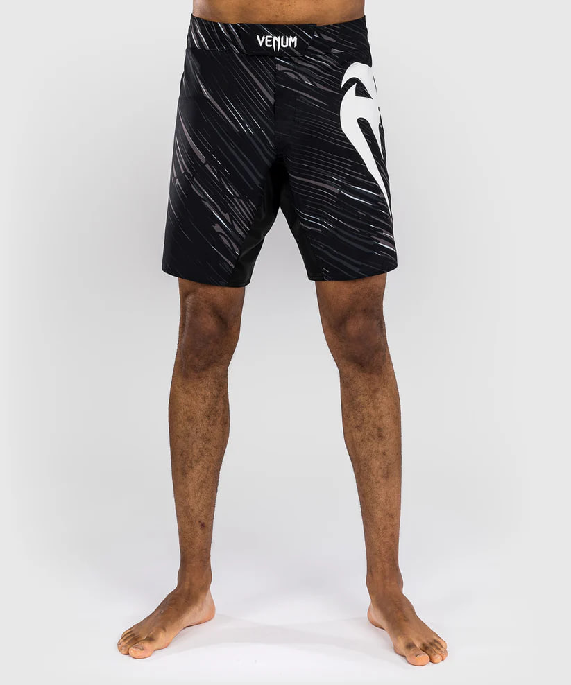 Спортивные шорты Venum Rapid Light Fight Shorts - Black/Storm Grey