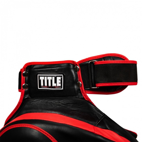 Захист стегна Title Gel Thai Style Thigh Pads Black Red ціна