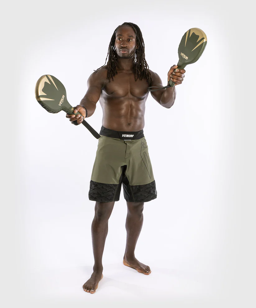 Venum Pro Boxing Rackets Khaki Gold photo
