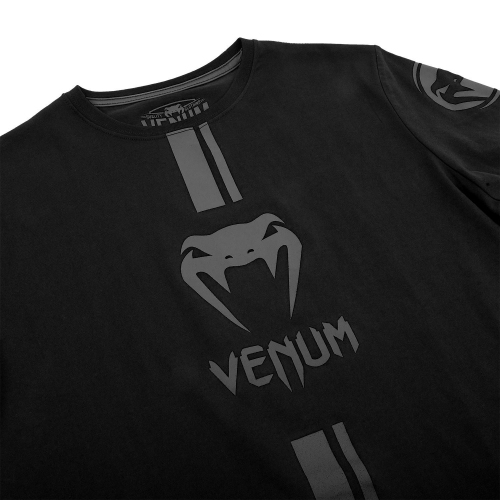 Venum Logos T shirt Black Black size