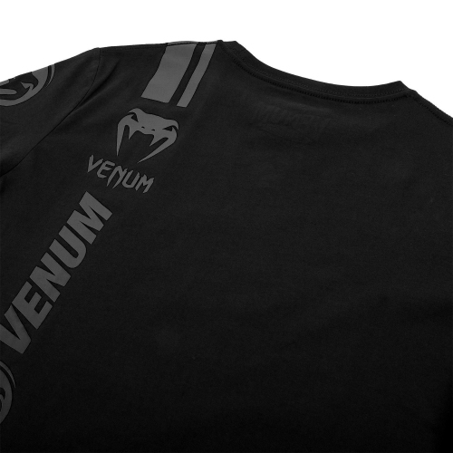 Venum Logos T shirt Black Black photo