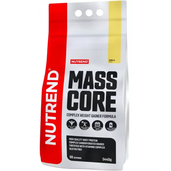 Гейнер Nutrend Mass Core - 5440 г - ваниль