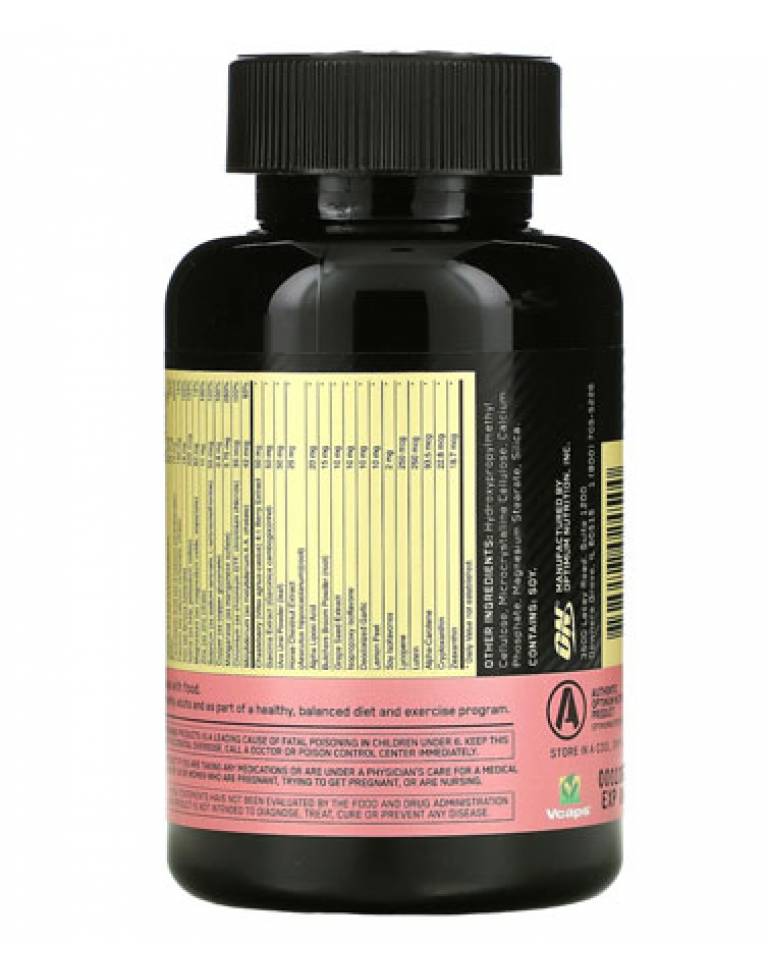 Вітамінно-мінеральний комплекс для жінок Optimum Nutrition Opti-Women 60 tabs ціна