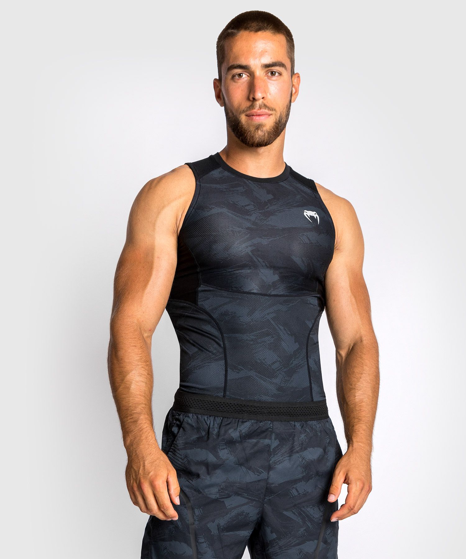 Компрессионная майка  Venum Electron 3.0 Rashguard Sleeveless Black купить