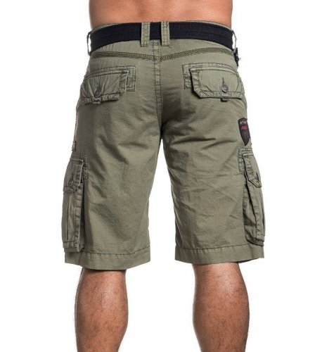Шорты Affliction Windtalkers Military Green купити