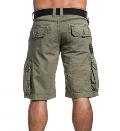 Шорты Affliction Windtalkers Military Green, Фото № 2