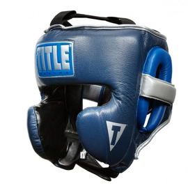 Шлем Title Boxing Royalty Leather Training Headgear