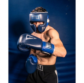 Шлем Title Boxing Royalty Leather Training Headgear, Фото № 7