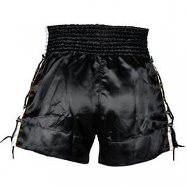 Шорты для тайского бокса Fairtex Black Lace Muay Thai Shorts, Фото № 3