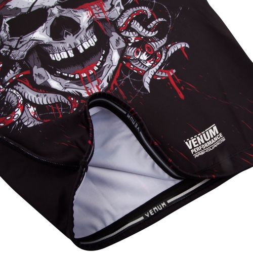 Рашгард Venum Pirate 3.0 Rashguard Long Sleeves Black Red размер