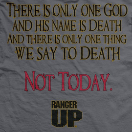 Футболка Ranger Up Spartan Not Today Athletic-Fit T-Shirt, Фото № 4