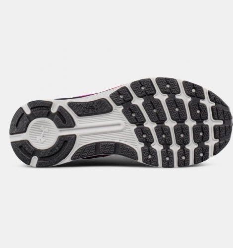 Womens Under Armour Charged Bandit 3 Running Shoes Purple photo