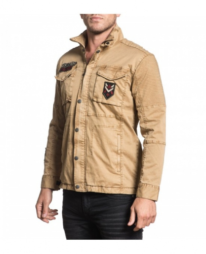 Куртка Affliction Propaganda Jacket Khaki фото
