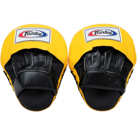 Лапи Fairtex FMV9 Ultimate Contured Focus Mitts Black Yellow, Фото № 2