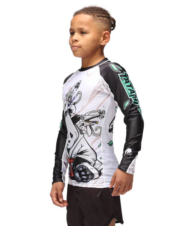 Дитячий рашгард Tatami Kids Gentle Panda Rashguard фото