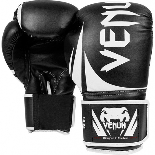 Боксерські рукавиці Venum Challenger 2.0 Boxing Gloves Black White ціна