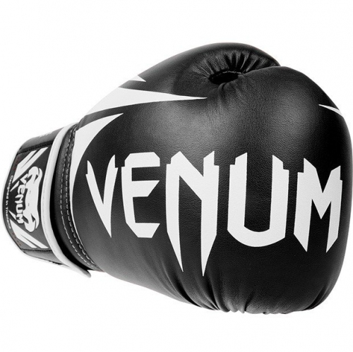 Боксерські рукавиці Venum Challenger 2.0 Boxing Gloves Black White де купити