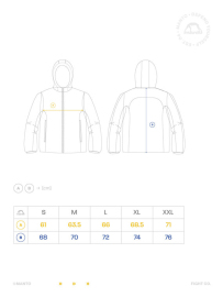 Куртка-пуховик MANTO Jacket Ahead Khaki розмір
