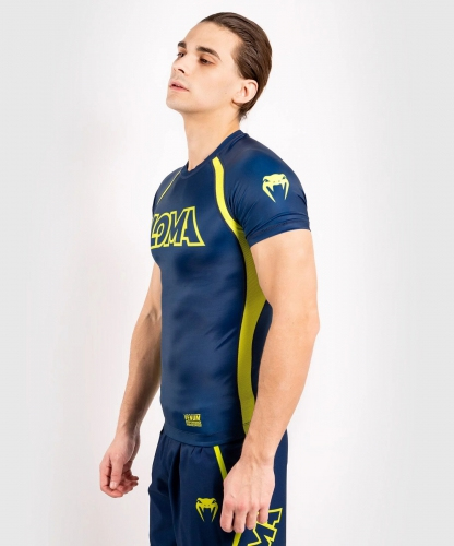 Venum Origins Rashguard Short Sleeves Loma Edition Blue Yellow buy