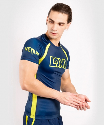 Venum Origins Rashguard Short Sleeves Loma Edition Blue Yellow price
