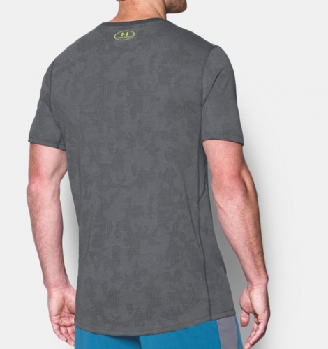 Футболка Under Armour Threadborne Elite Fitted Sleeve Graphite купити