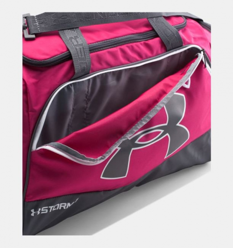 Спортивная сумка для девушек Under Armour Undeniable II MD Duffle Pink Grey фото