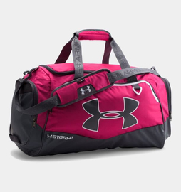Спортивная сумка для девушек Under Armour Undeniable II MD Duffle Pink Grey
