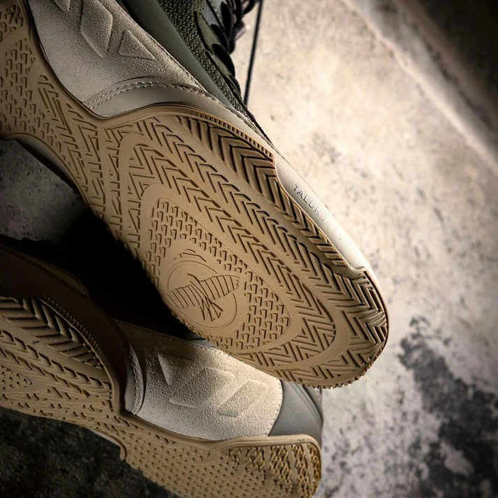 Боксерки Hayabusa Talon Boxing Shoes Green Tan фото