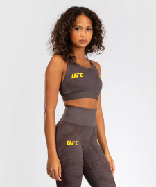 UFC Venum FIGHT WEEK 4.0 Womens Sport Bra Dark Brown buy
