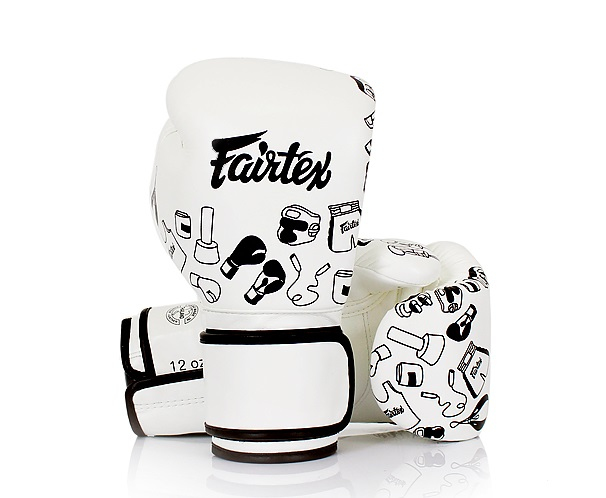 Боксерские перчатки Fairtex BGV14 Boxing Gloves White