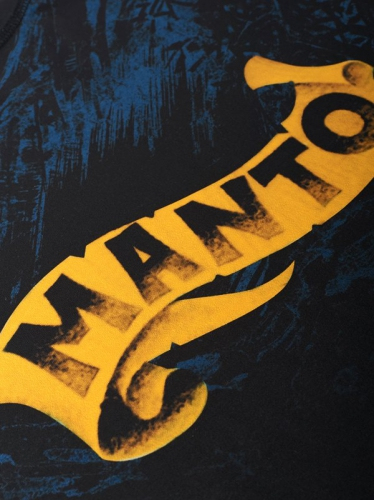 Рашгард Manto Perfect Storm Short Sleeve Black оригинал