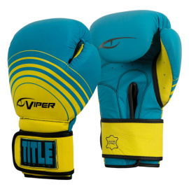 Боксерские перчатки Titile Boxing Viper Select Training Gloves 2.0 Blue Lime