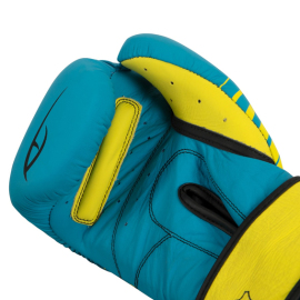 Боксерские перчатки Titile Boxing Viper Select Training Gloves 2.0 Blue Lime, Фото № 3