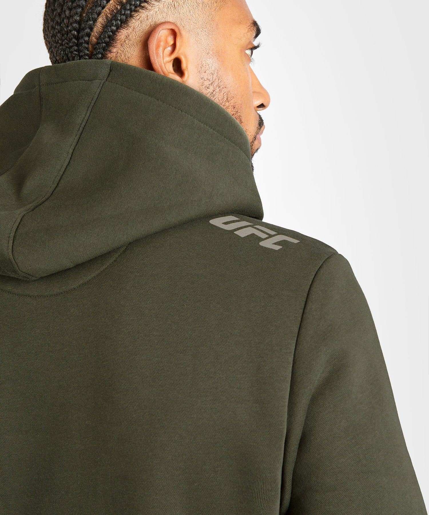 Venum UFC Adrenaline Fight Week Mens Pullover Hoodie Khaki original