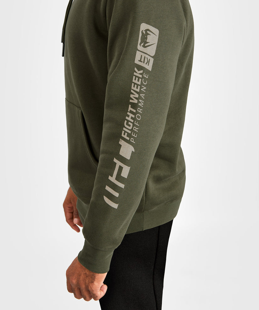 Venum UFC Adrenaline Fight Week Mens Pullover Hoodie Khaki size