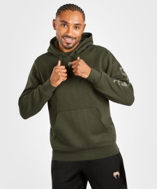 Venum UFC Adrenaline Fight Week Mens Pullover Hoodie Khaki