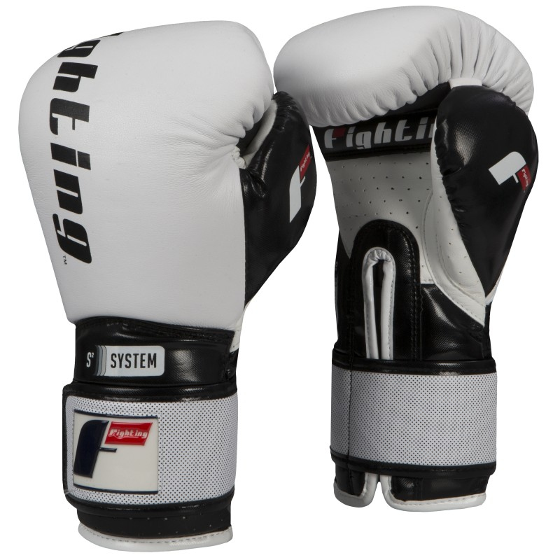 Боксерские перчатки Fighting Sports S2 Gel Power Training Gloves White