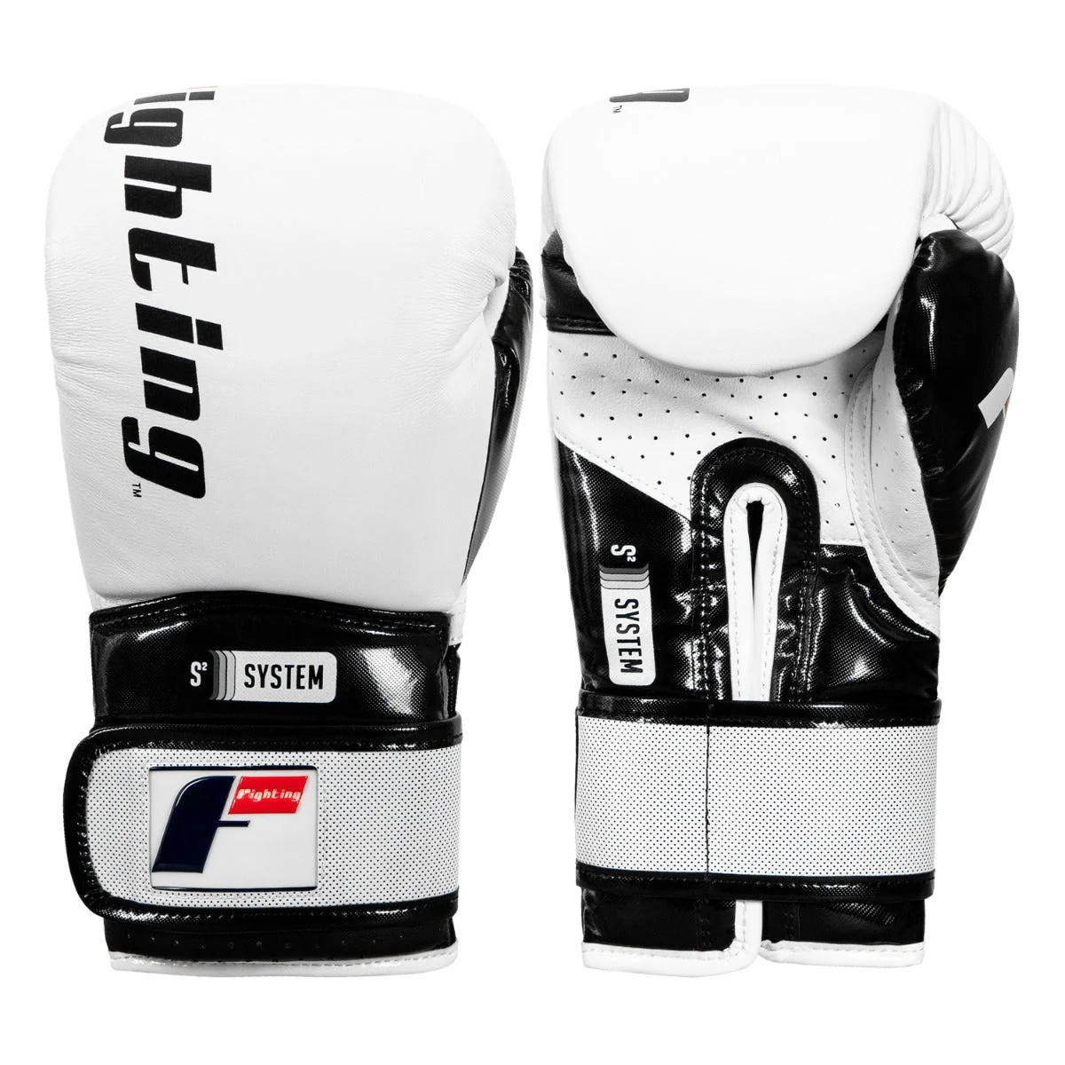 Боксерские перчатки Fighting Sports S2 Gel Power Training Gloves White