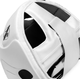 Шлем Hayabusa T3 Boxing Headgear Chinless White Black, Фото № 2