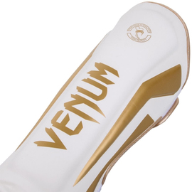 Защита голени Venum Elite Standup Shinguards White Gold, Фото № 2