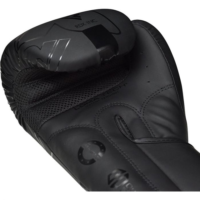 Боксерські рукавиці RDX F6 Kara Training Gloves Matte Black фото