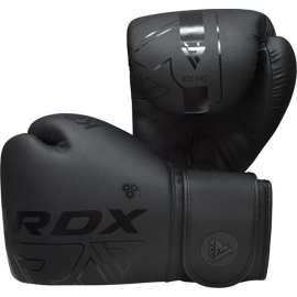 Боксерские перчатки RDX F6 Kara Training Gloves Matte Black, Фото № 2