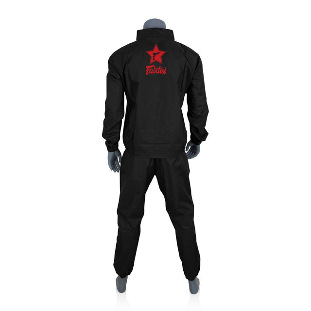 Костюм-сауна Fairtex VS3 Vinyl Sweat Suit Black Red купити