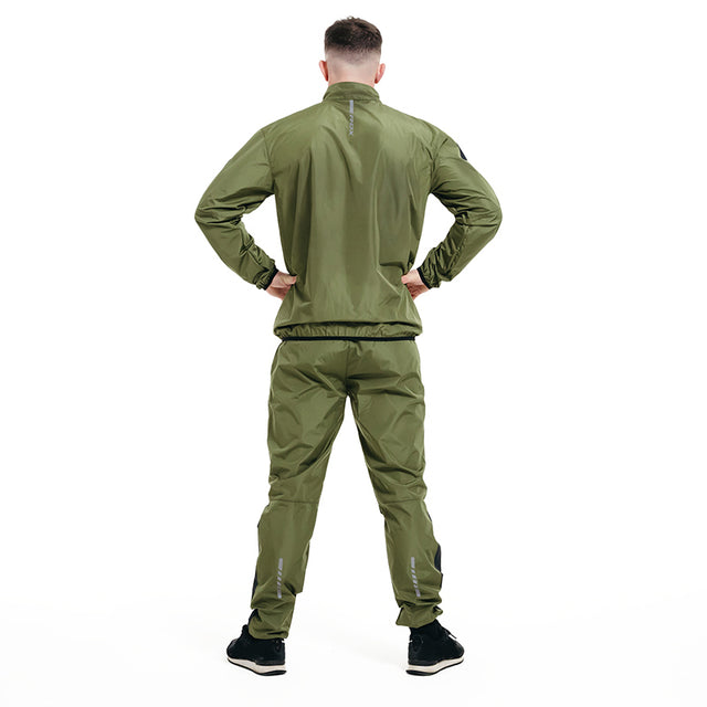 Костюм-сауна RDX C1 Weight Loss Sauna Suit Army Green купити